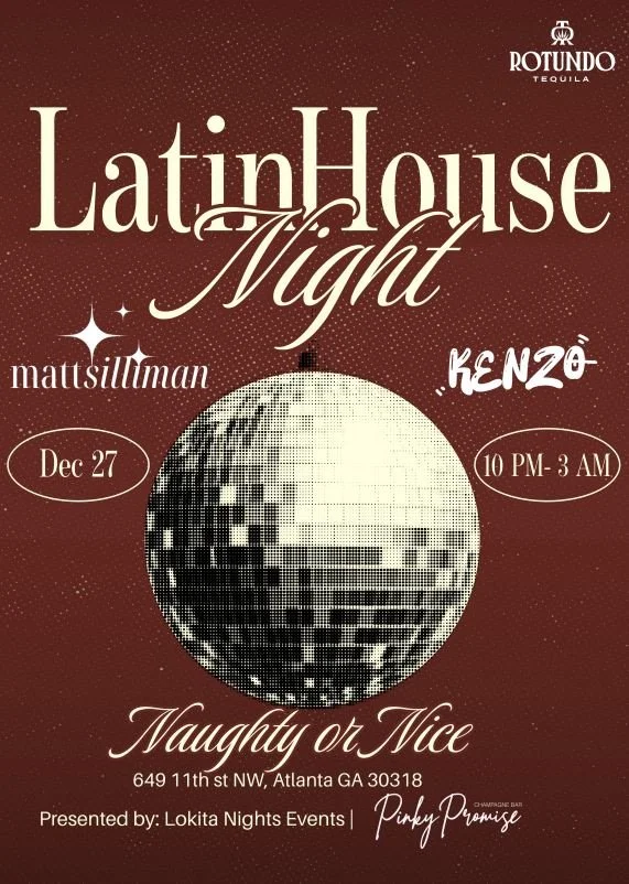 Naughty or Nice: Latin House Event at Pinky Promise Saturday, Dec 27, 2025