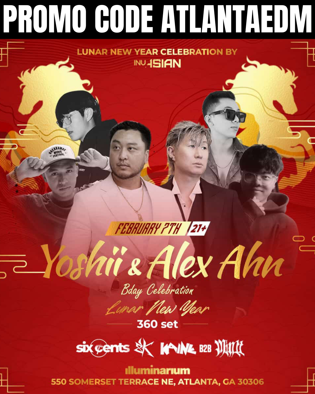 InvAsian presents: A Lunar New Year Celebration at The Illuminarium Saturday, Feb 7, 2026