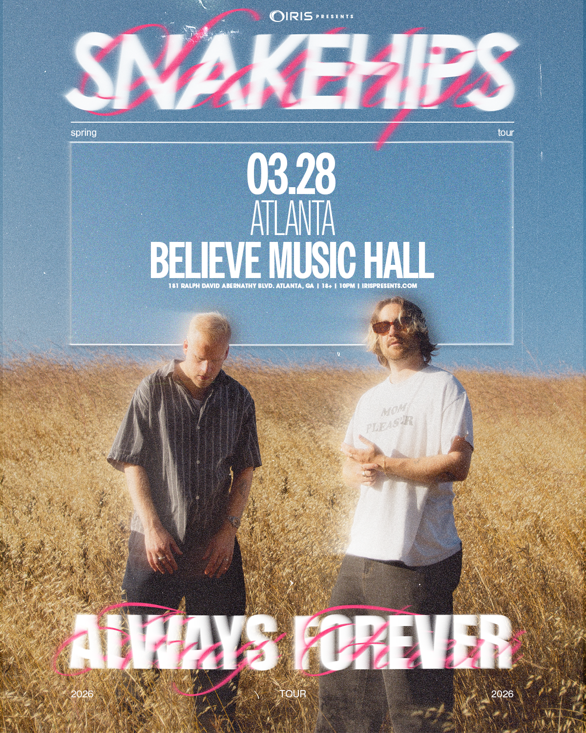 Snakehips at Believe Music Hall Saturday, Mar 28, 2026