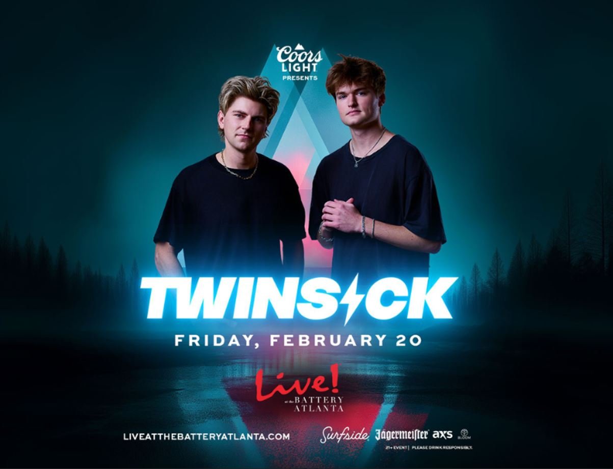 Twinsick at Live! at the Battery Friday, Feb 20, 2026