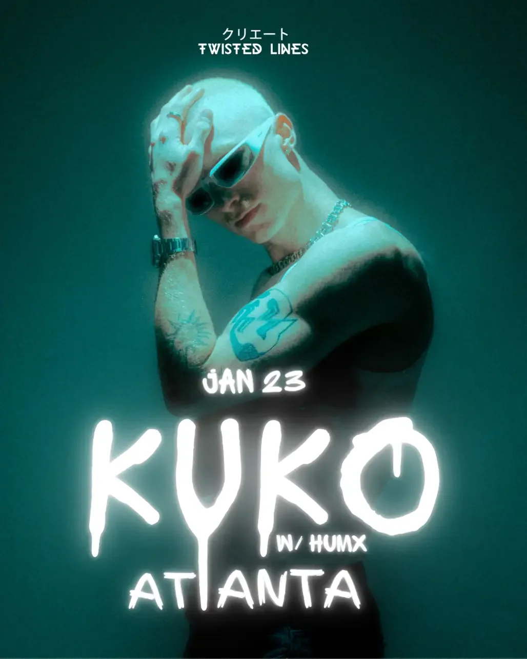 Twisted Lines: Kuko, Ben Techy at Secret Location Friday, Jan 23, 2026
