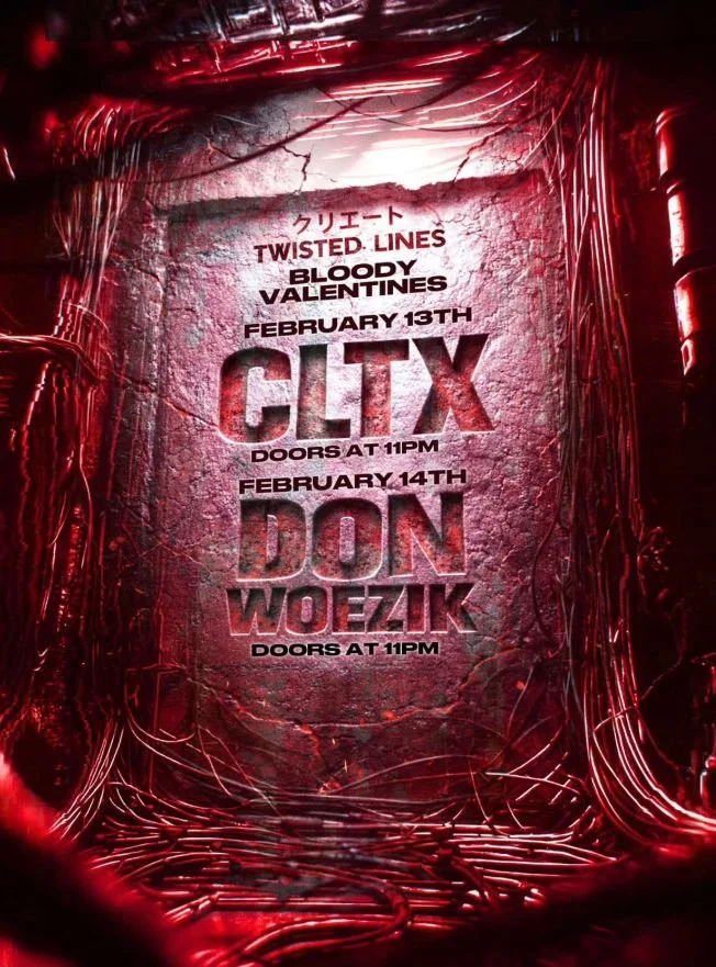 Twisted Lines Bloody Valentines Weekend at Secret Location Friday + Saturday, Feb 13 + 14, 2026