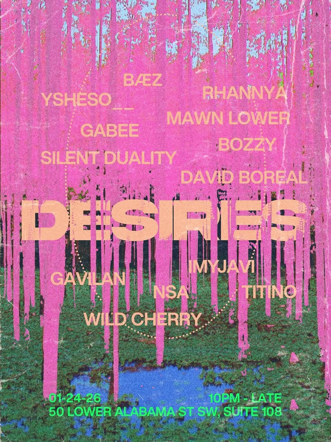 Desires: Local Love at Underground Atlanta Saturday, Jan 24, 2026