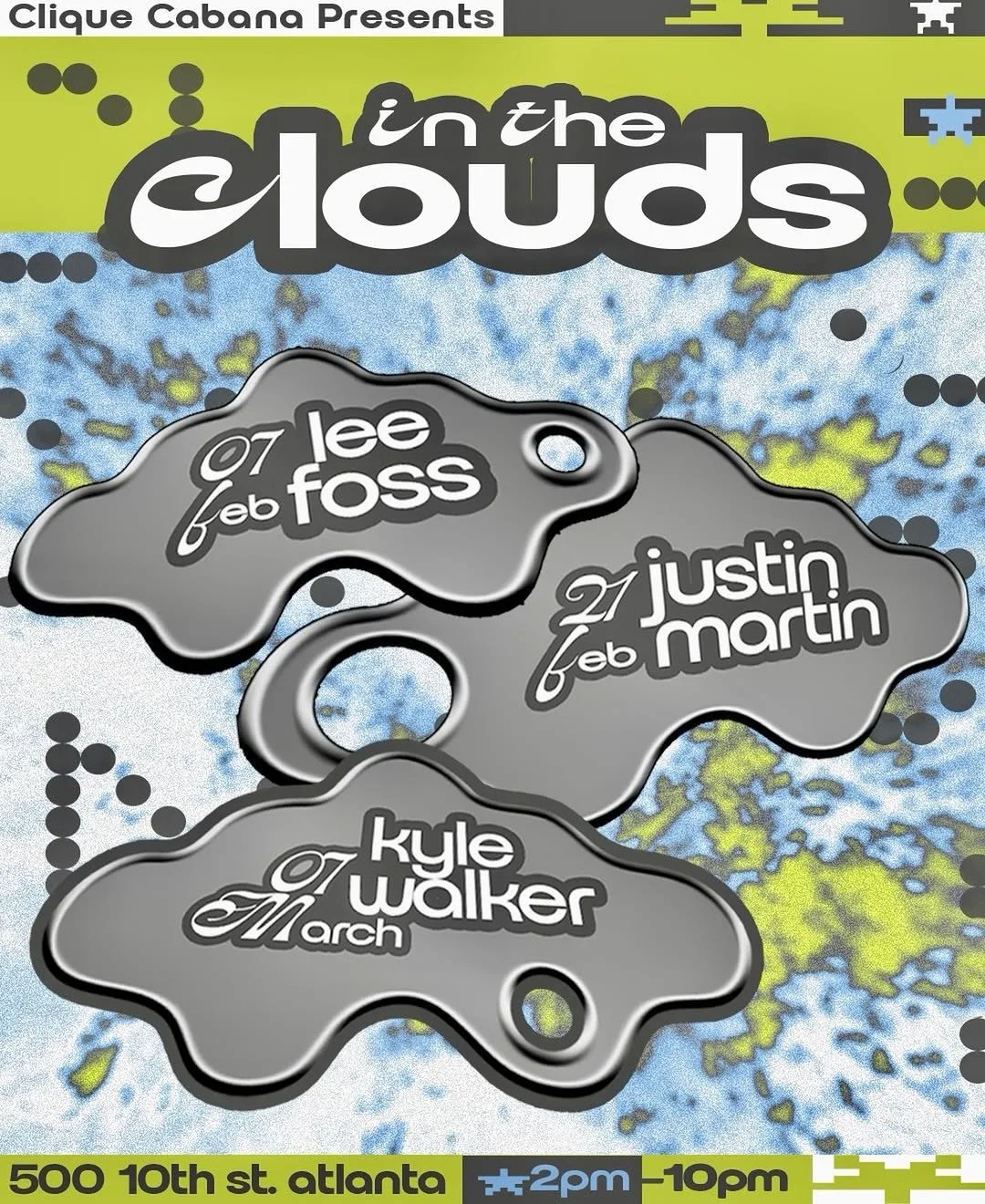 Clique Cabana: In The Clouds w/ Lee Foss at Piedmont Park Saturday, Feb 7, 2026