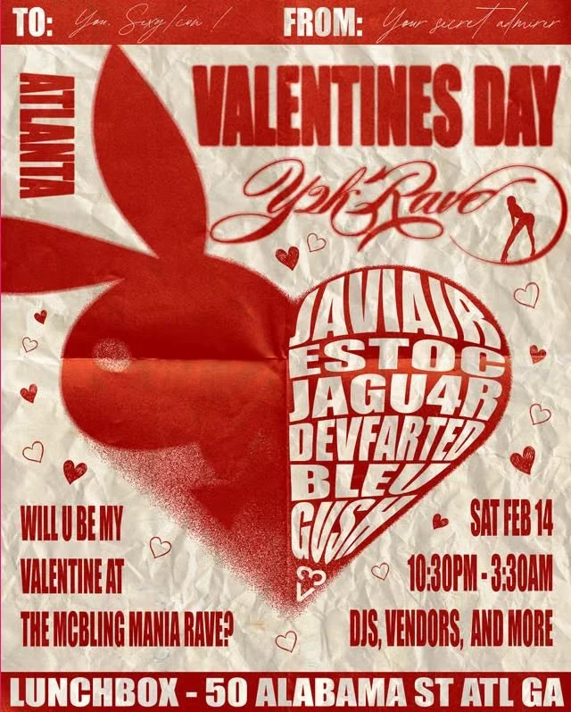 McBling Mania Rave at Lunchbox Saturday, Feb 14, 2026