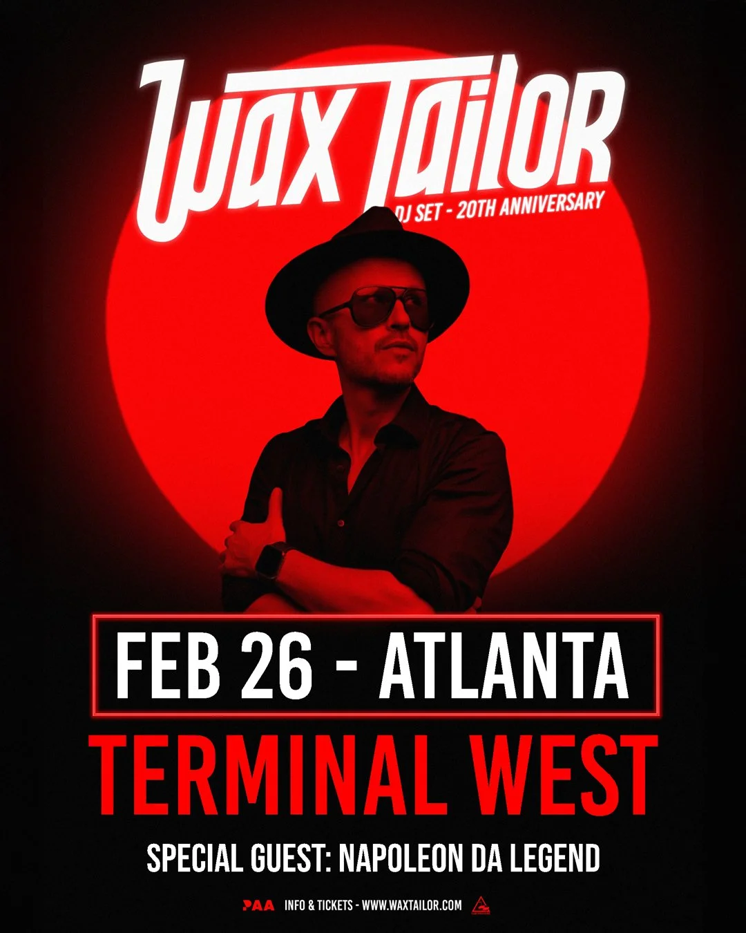 Wax Tailor at Terminal West Thursday, Feb 26, 2026
