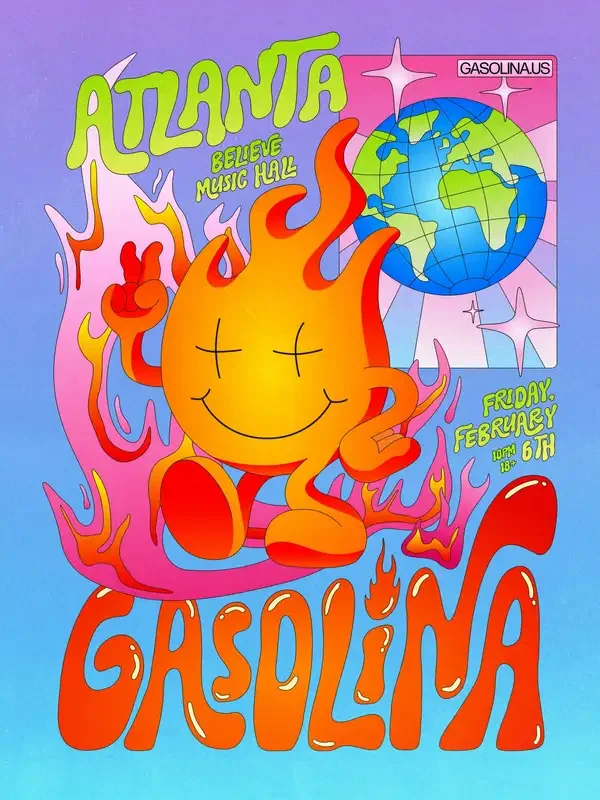 Gasolina at Believe Music Hall Friday, Feb 6, 2026