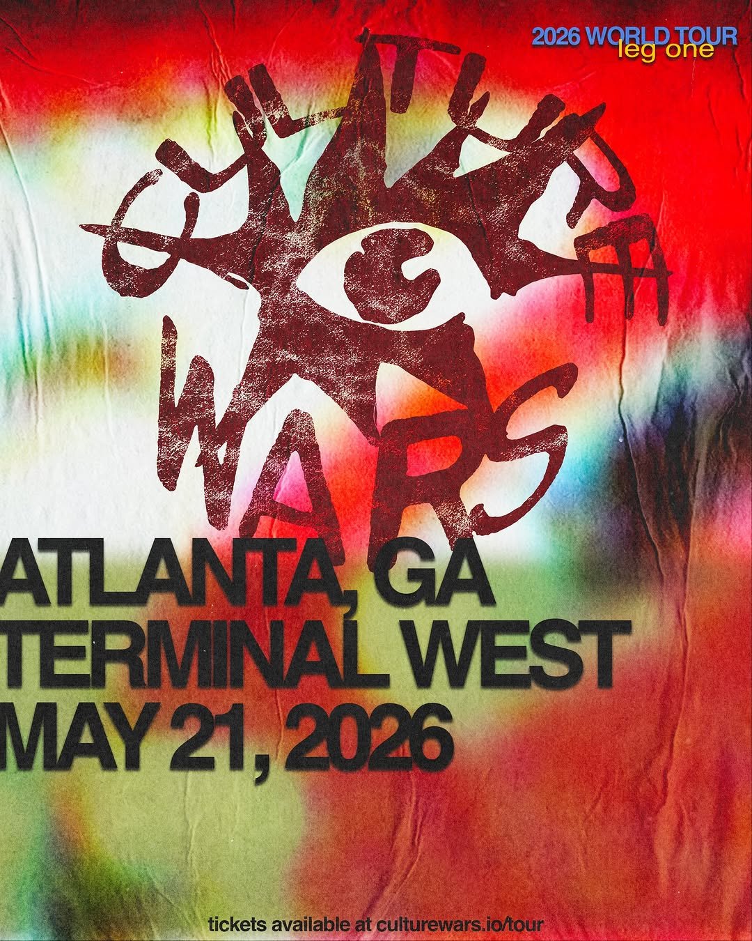 Culture Wars at Terminal West Thursday, May 21, 2026