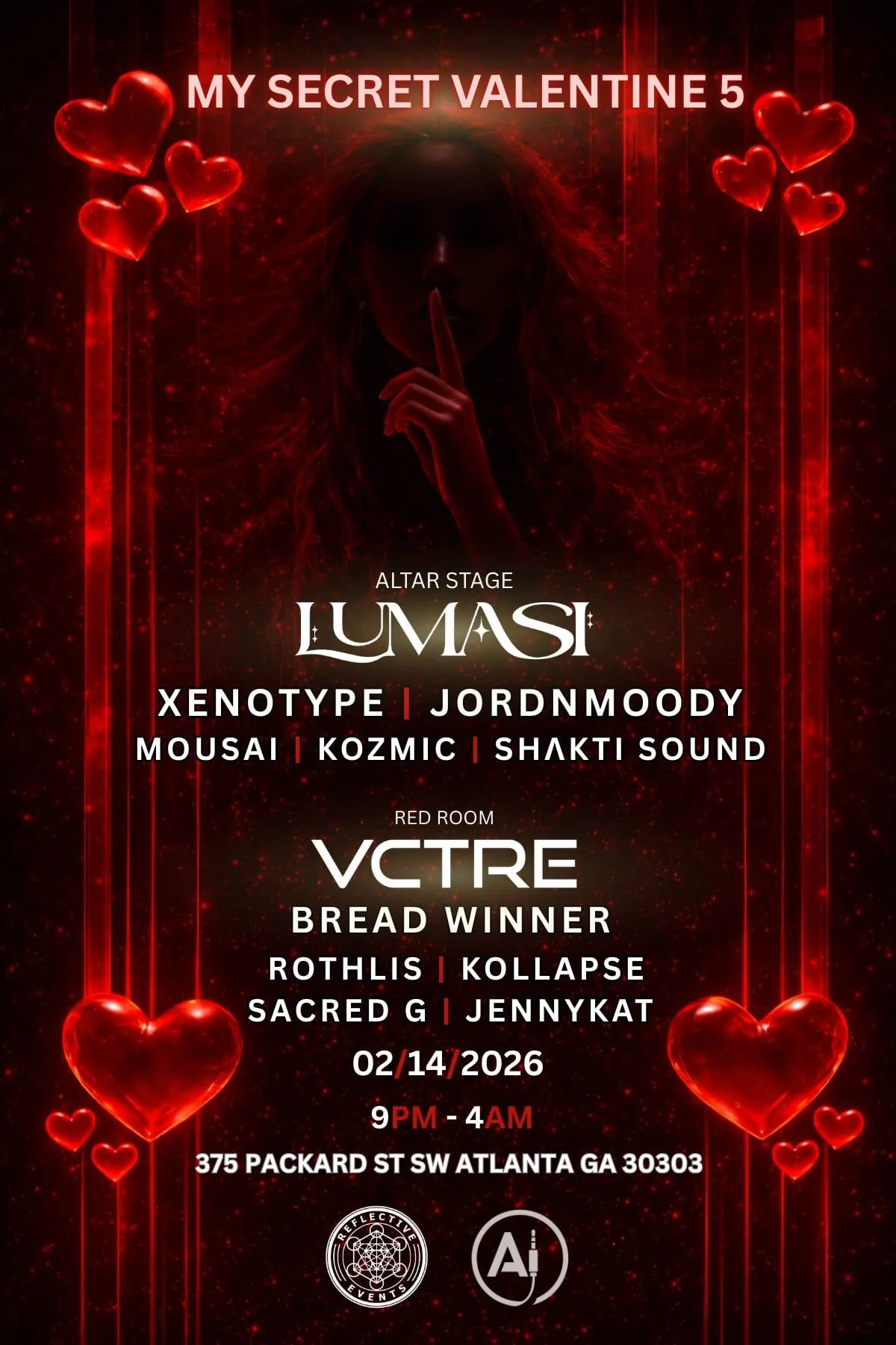 My Secret Valentine 5 at 375 Packard St SW Saturday, Feb 14, 2026