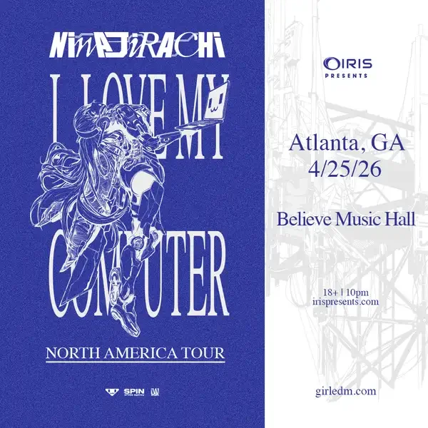 Ninajirachi at Believe Music Hall Saturday, Apr 25, 2026