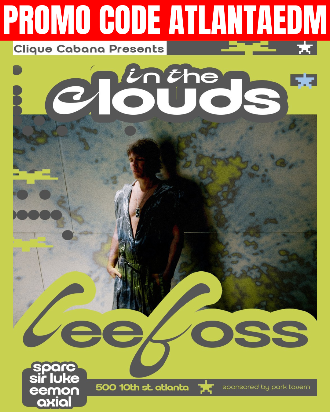 Clique Cabana: In The Clouds w/ Lee Foss at Piedmont Park Saturday, Feb 7, 2026