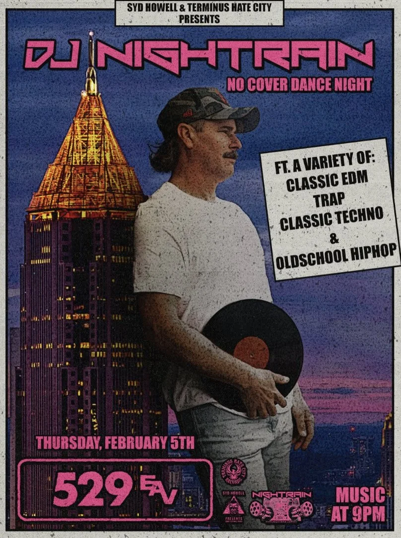 DJ Nightrain at 529 EAV Thursday, Feb 5, 2026