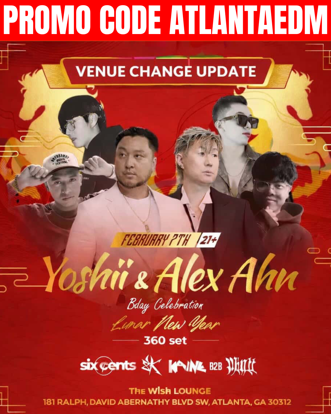 InvAsian presents: A Lunar New Year Celebration at Wish Lounge Saturday, Feb 7, 2026