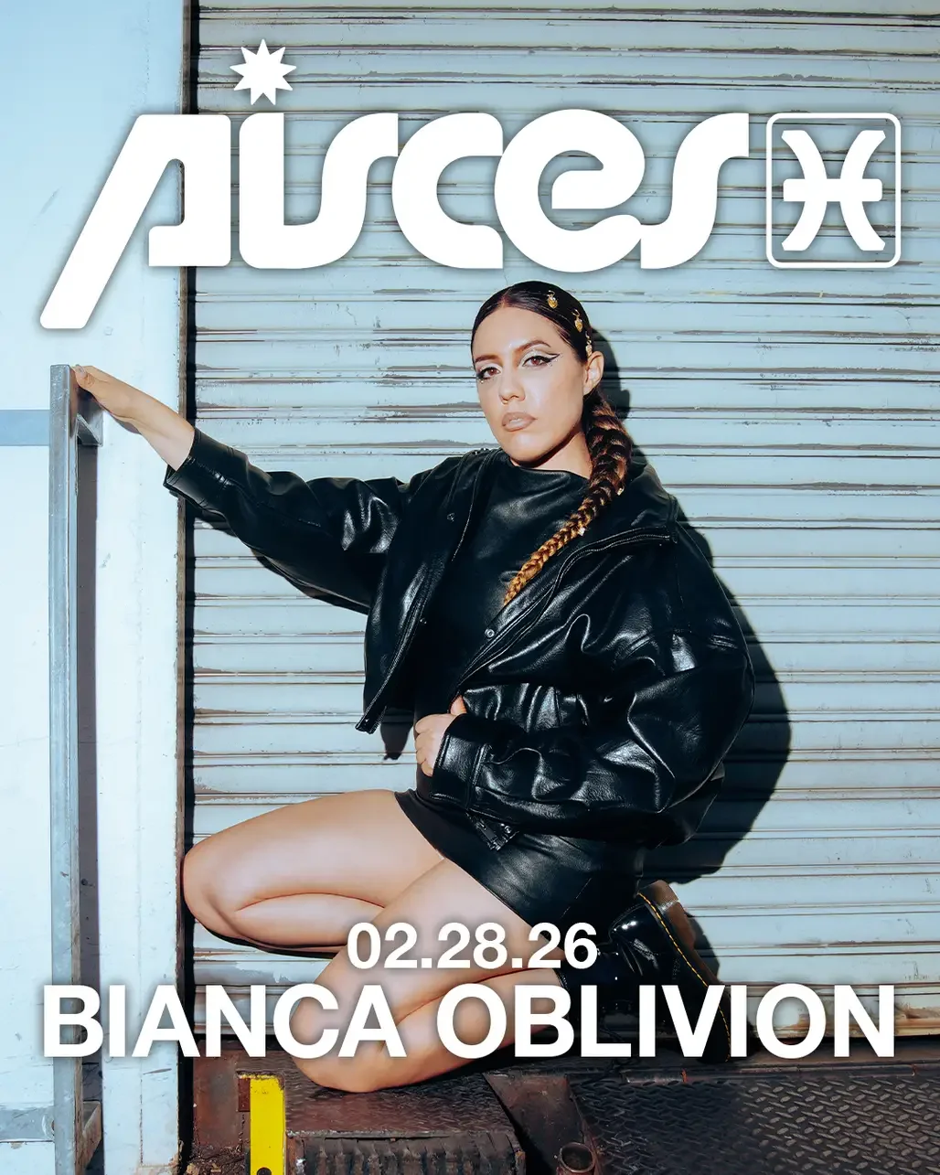 Bianca Oblivion at Pisces Saturday, Feb 28, 2026