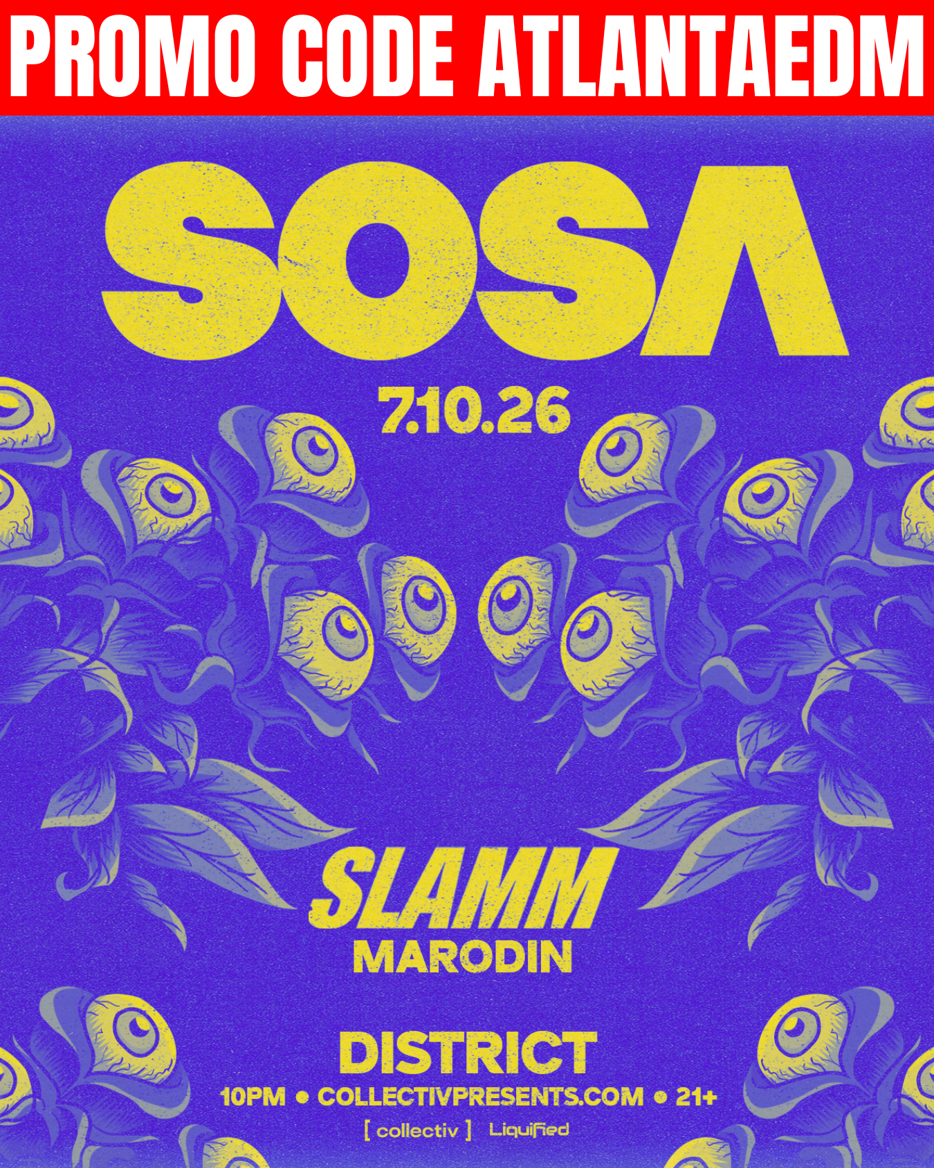 Sosa at District Friday, Jul 10, 2026