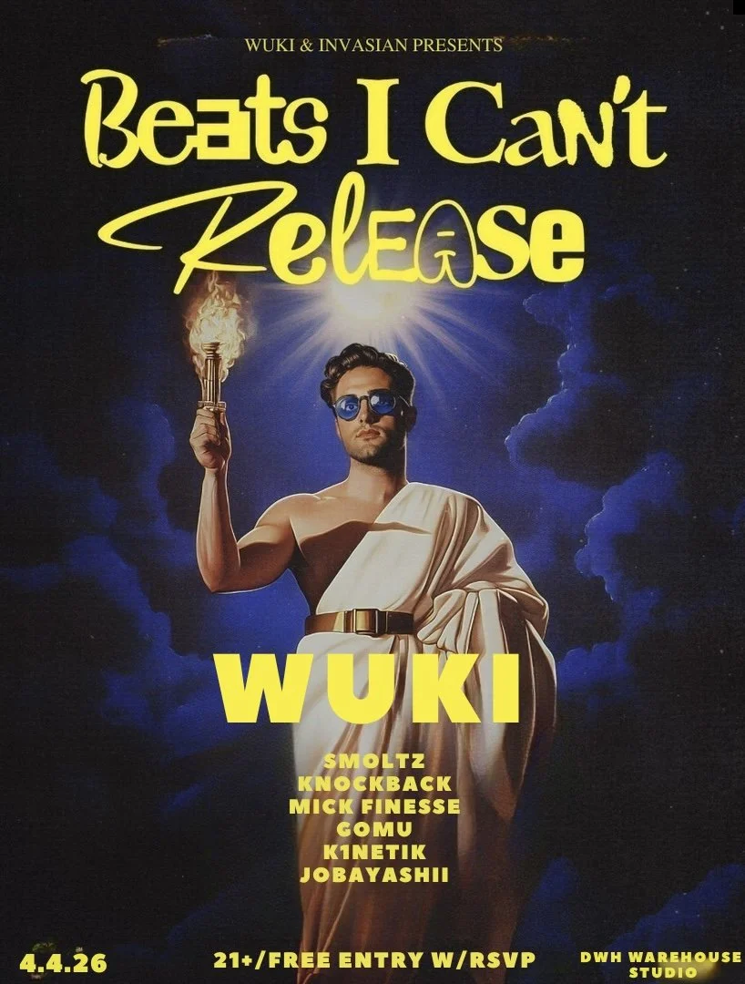 Invasian: Wuki at DWH Studio Saturday, Apr 4, 2026