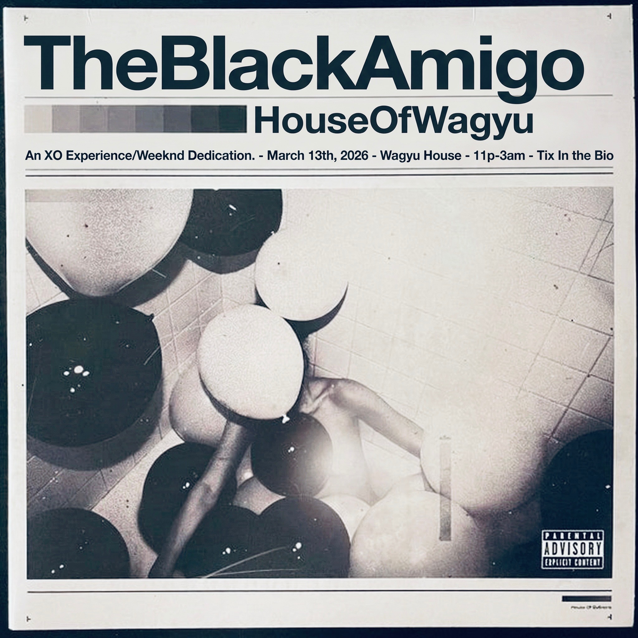 The Black Amigo at Wagyu House Friday, Mar 13, 2026