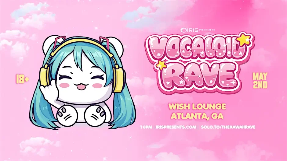 Kawaii Rave at Wish Lounge Saturday, May 2, 2026