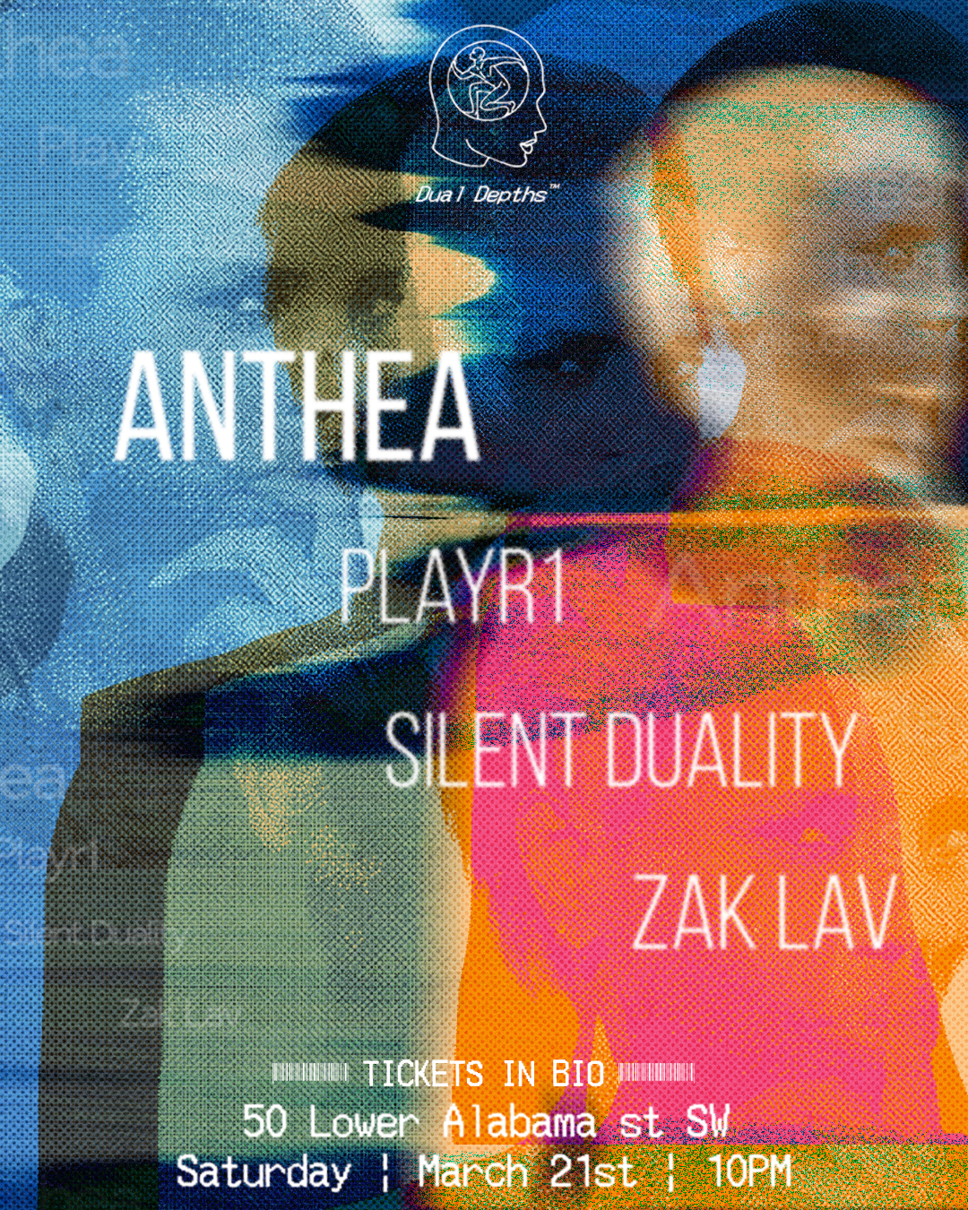 Dual Depths: Anthea at Underground Atlanta Saturday, Mar 21, 2026