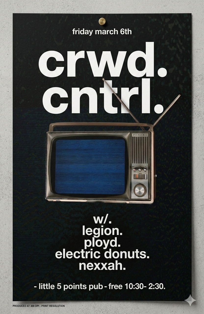 Crwd Cntrl at Little 5 Pub Friday, Mar 6, 2026