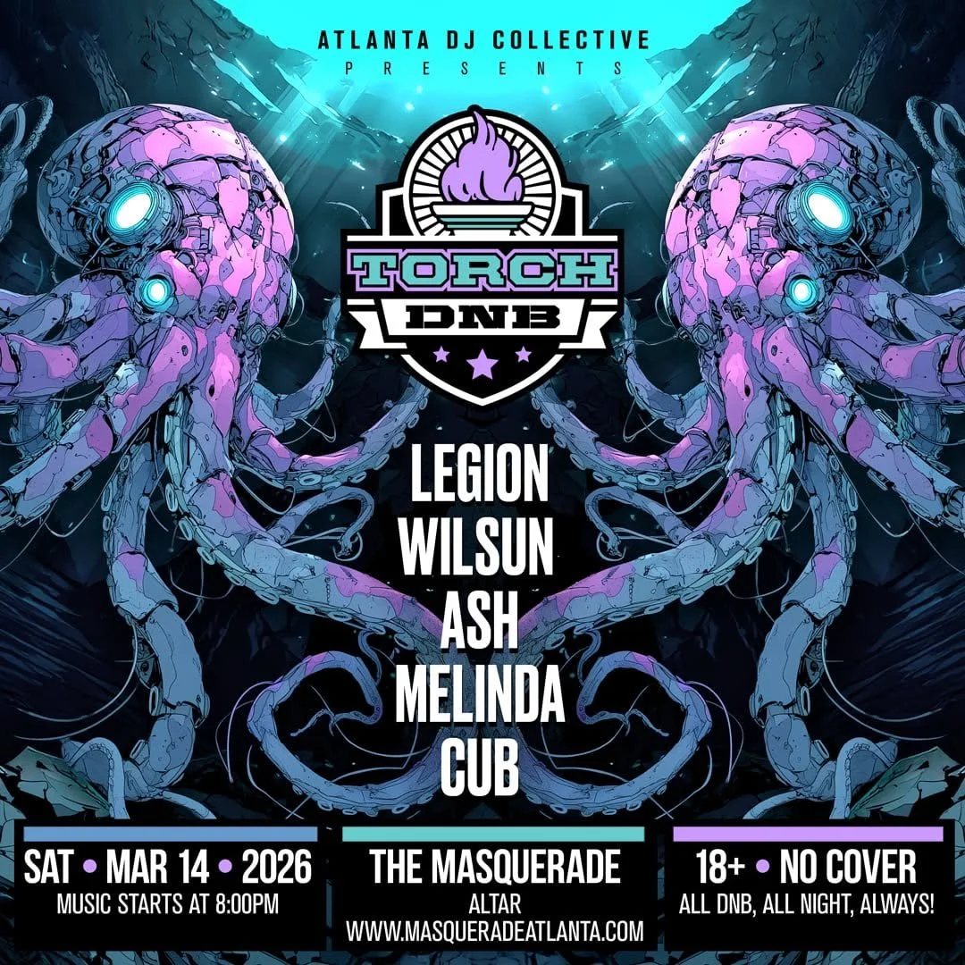 Torch DNB at The Masquerade Saturday, Mar 14, 2026