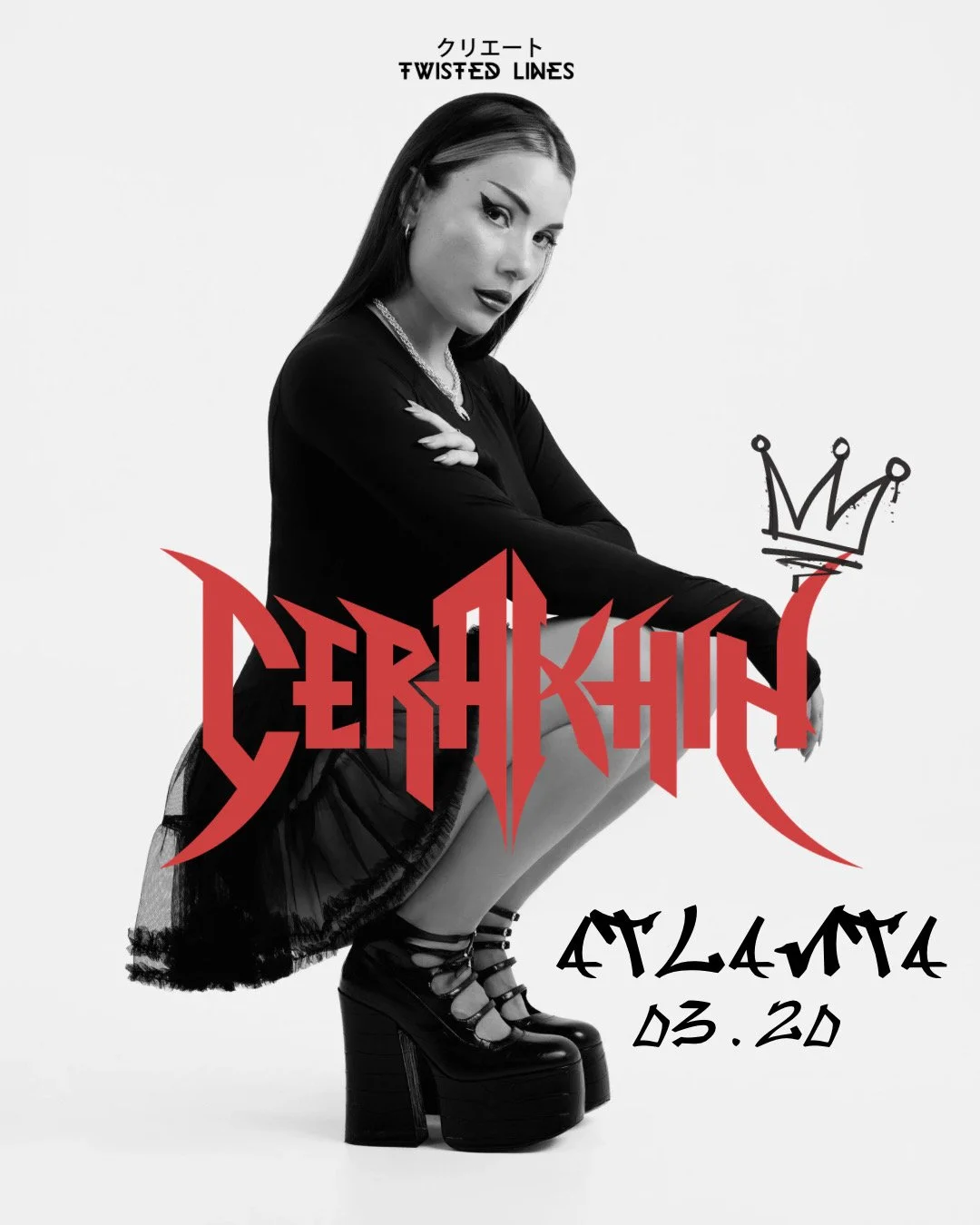 Twisted Lines: Cera Khin at Secret Location Friday, Mar 20, 2026