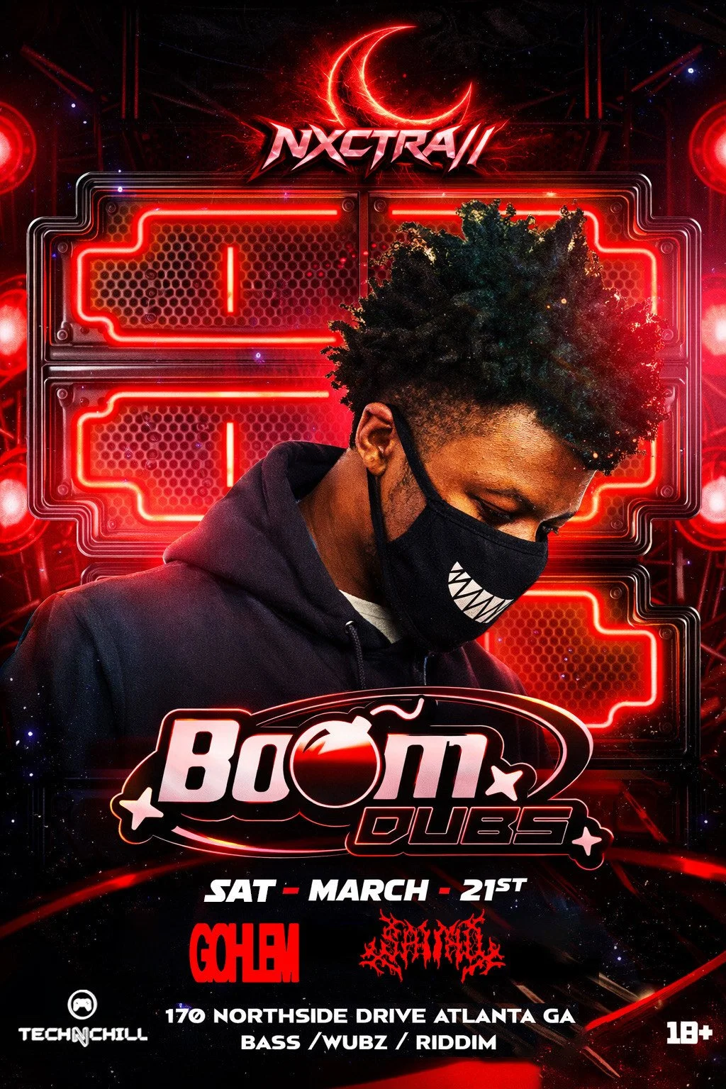 Nxctra Afters: Boom Dubs at Atlantucky Brewing Saturday, Mar 21, 2026