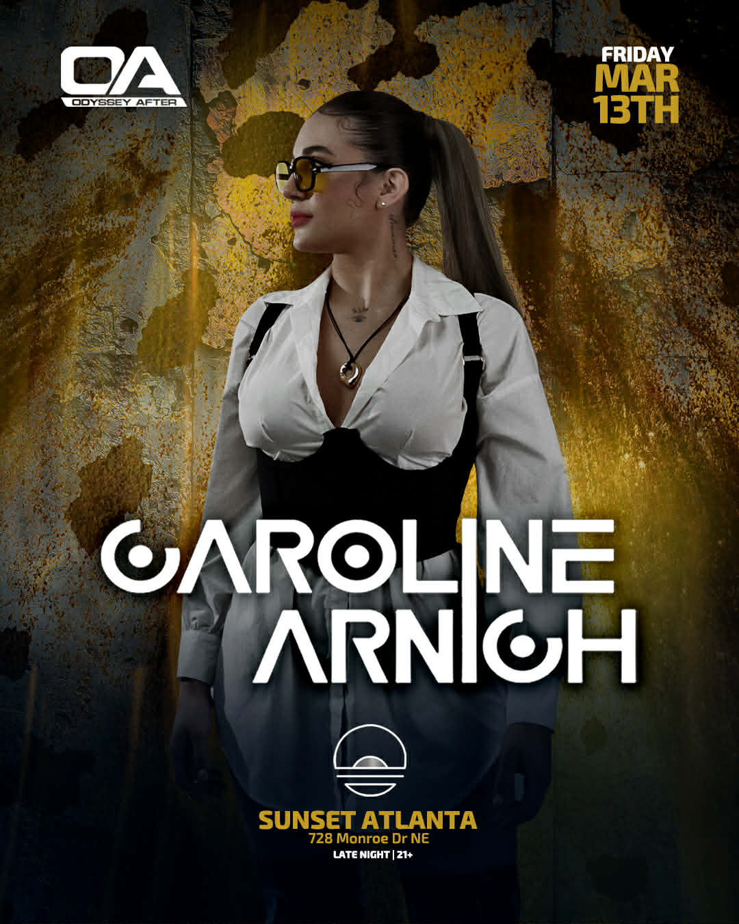 Odyssey After: Caroline Arnich at Sunset Atlanta Friday, Mar 13, 2026
