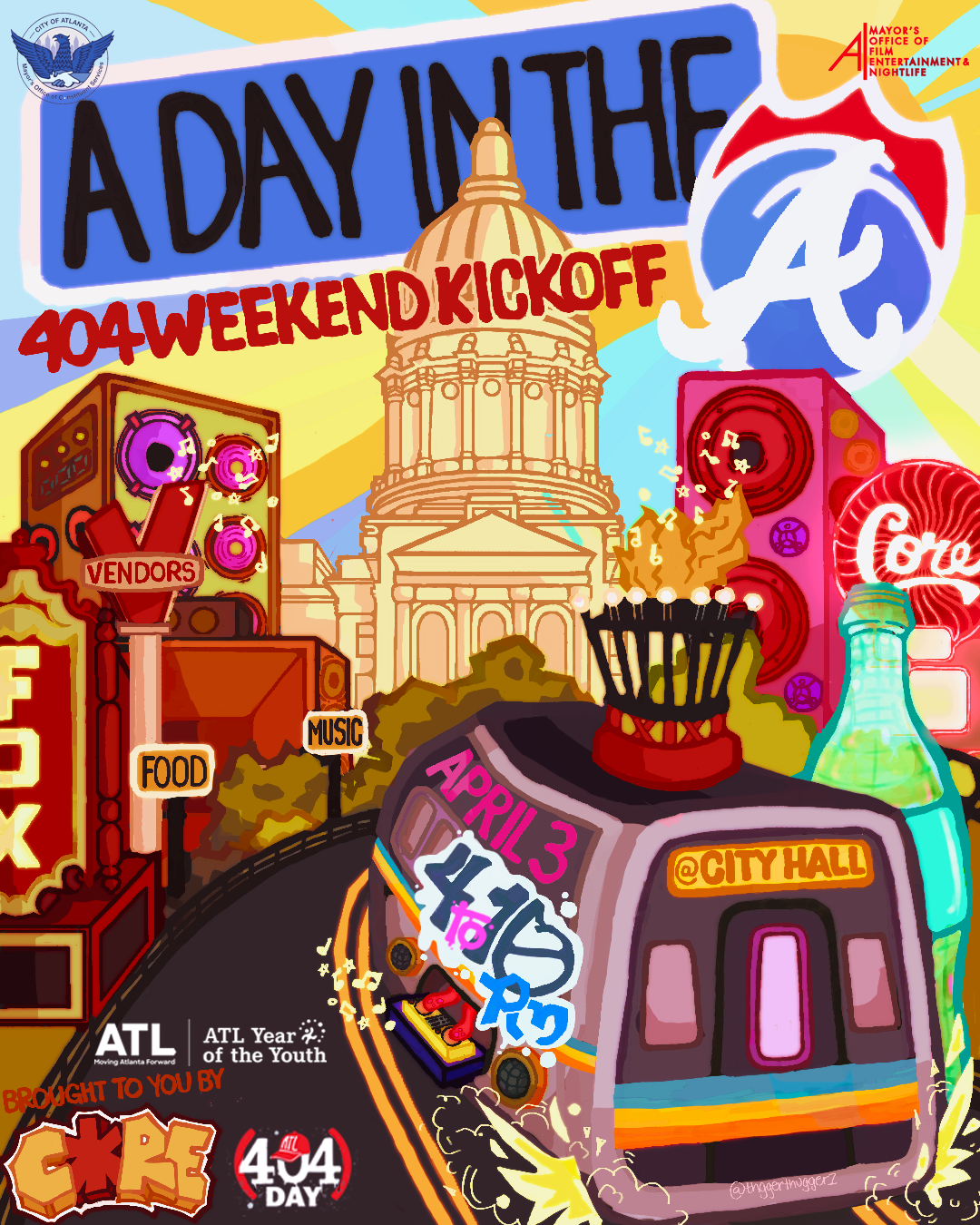 Core: A Day in the A at Atlanta City Hall Friday, Apr 3, 2026