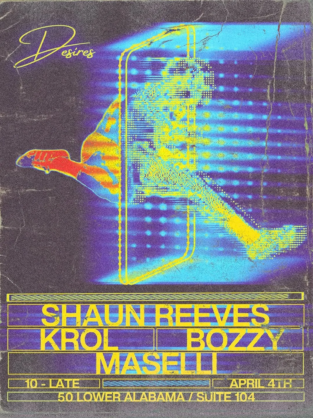 Desires: Shaun Reeves at Underground Atlanta Saturday, Apr 4, 2026