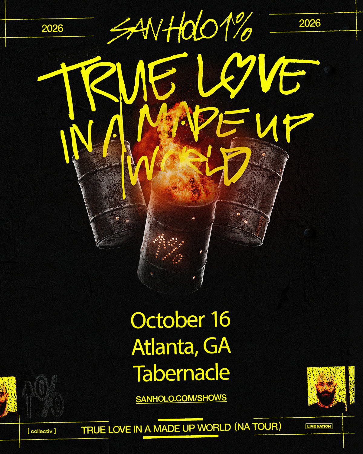 San Holo at The Tabernacle Friday, Oct 16, 2026