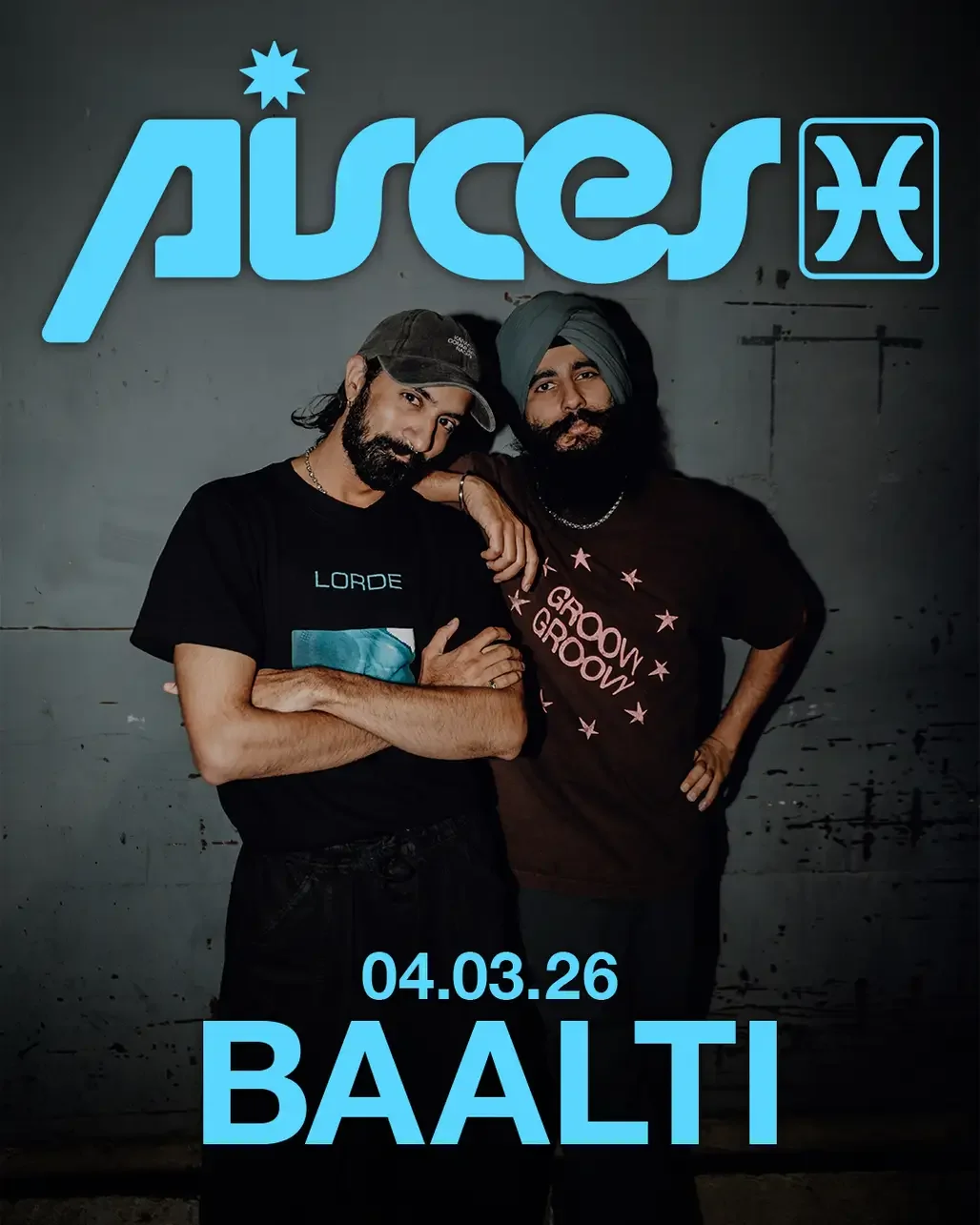 Baalti at Pisces Friday, Apr 3, 2026