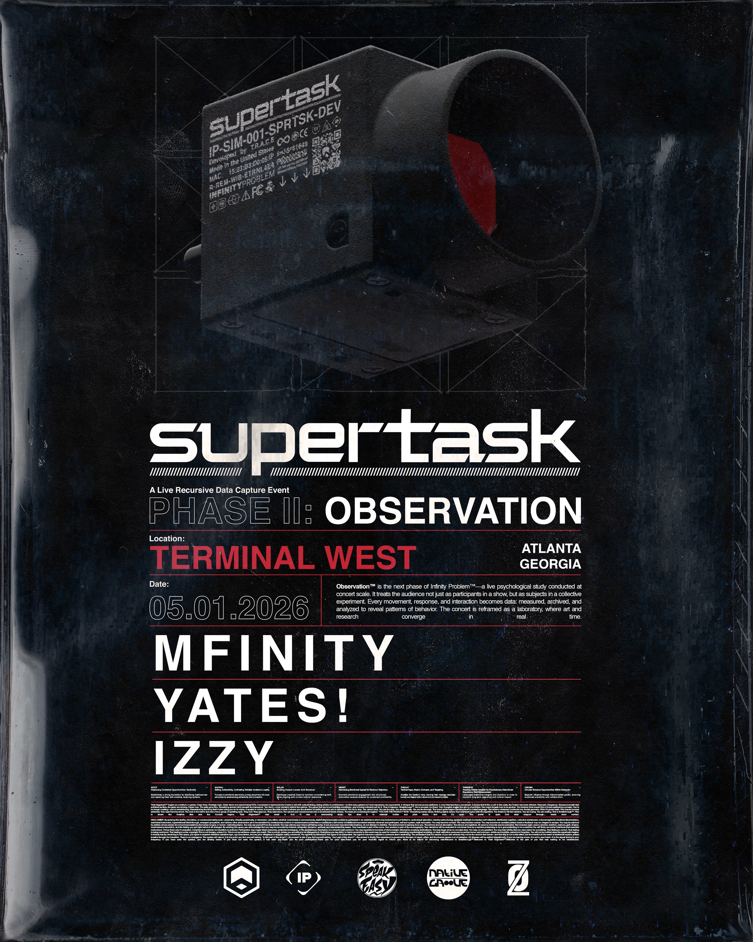 Supertask at Terminal West Friday, May 1, 2026