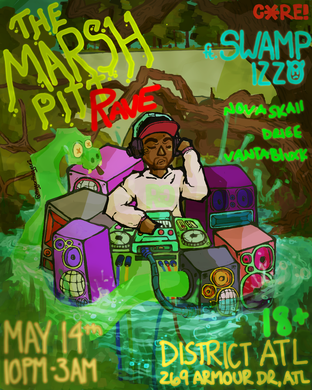 Core: Marsh Pit Rave at District Thursday, May 14, 2026