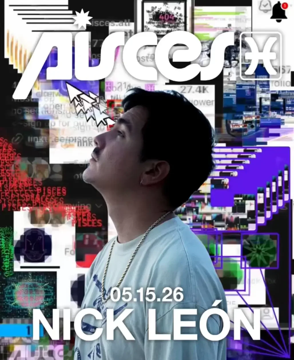 Nick León at Pisces Friday, May 15, 2026