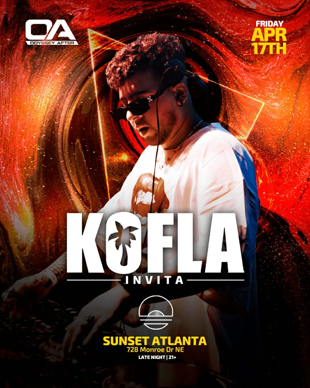 Odyssey After: Kofla at Sunset Atlanta Friday, Apr 17, 2026