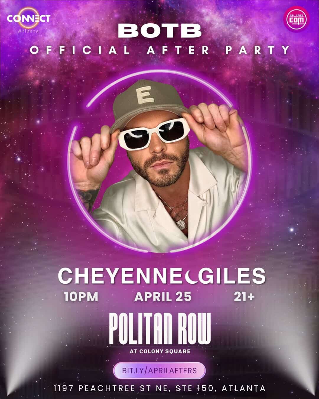 Beats On The Beltline Official After Party ft Cheyenne Giles at Politan Row Saturday, Apr 25, 2026