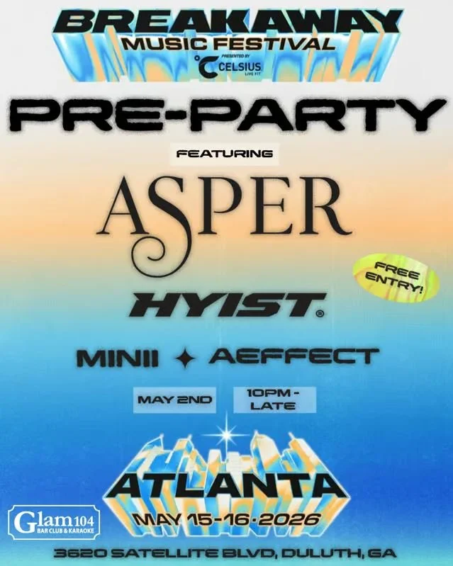 Breakaway Pre-Party at Glam104 Saturday, May 2, 2026