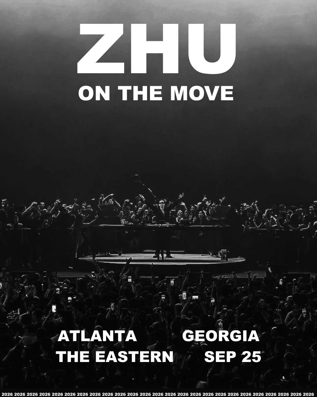 Zhu at The Eastern Friday, Sep 25, 2026