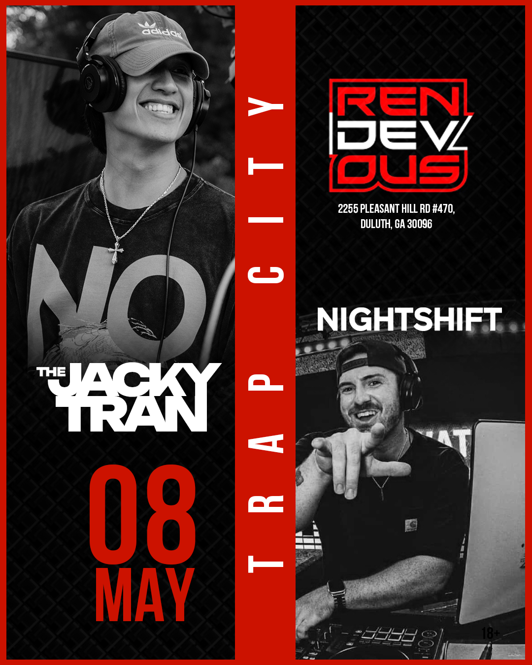 Trap City at Rendezvous Friday, May 8, 2026