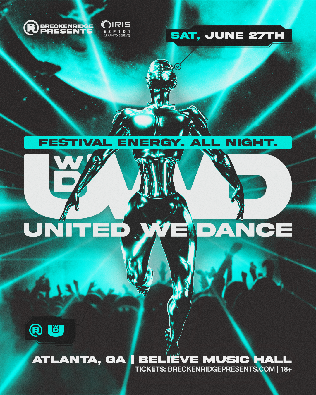 United We Dance at Believe Music Hall Saturday, Jun 27, 2026