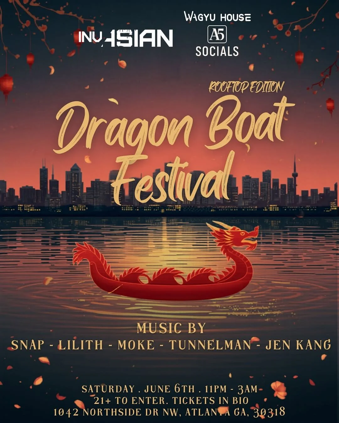 InvAsian: Dragon Boat Festival at Wagyu House Saturday, Jun 6, 2026