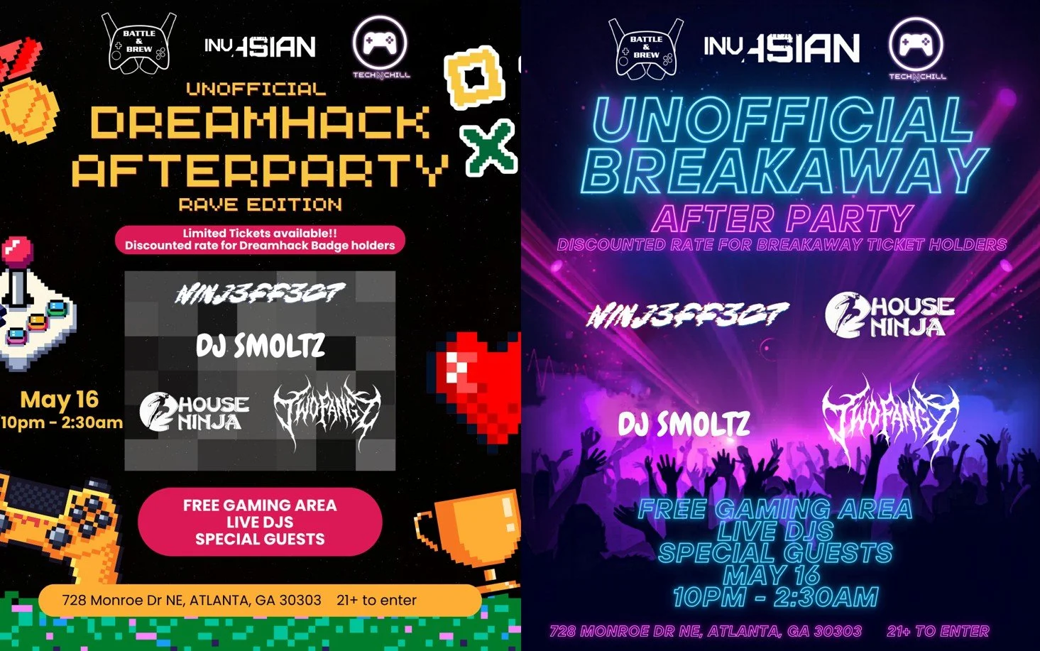 InvAsian After Party at Sunset Atlanta Saturday, May 16, 2026