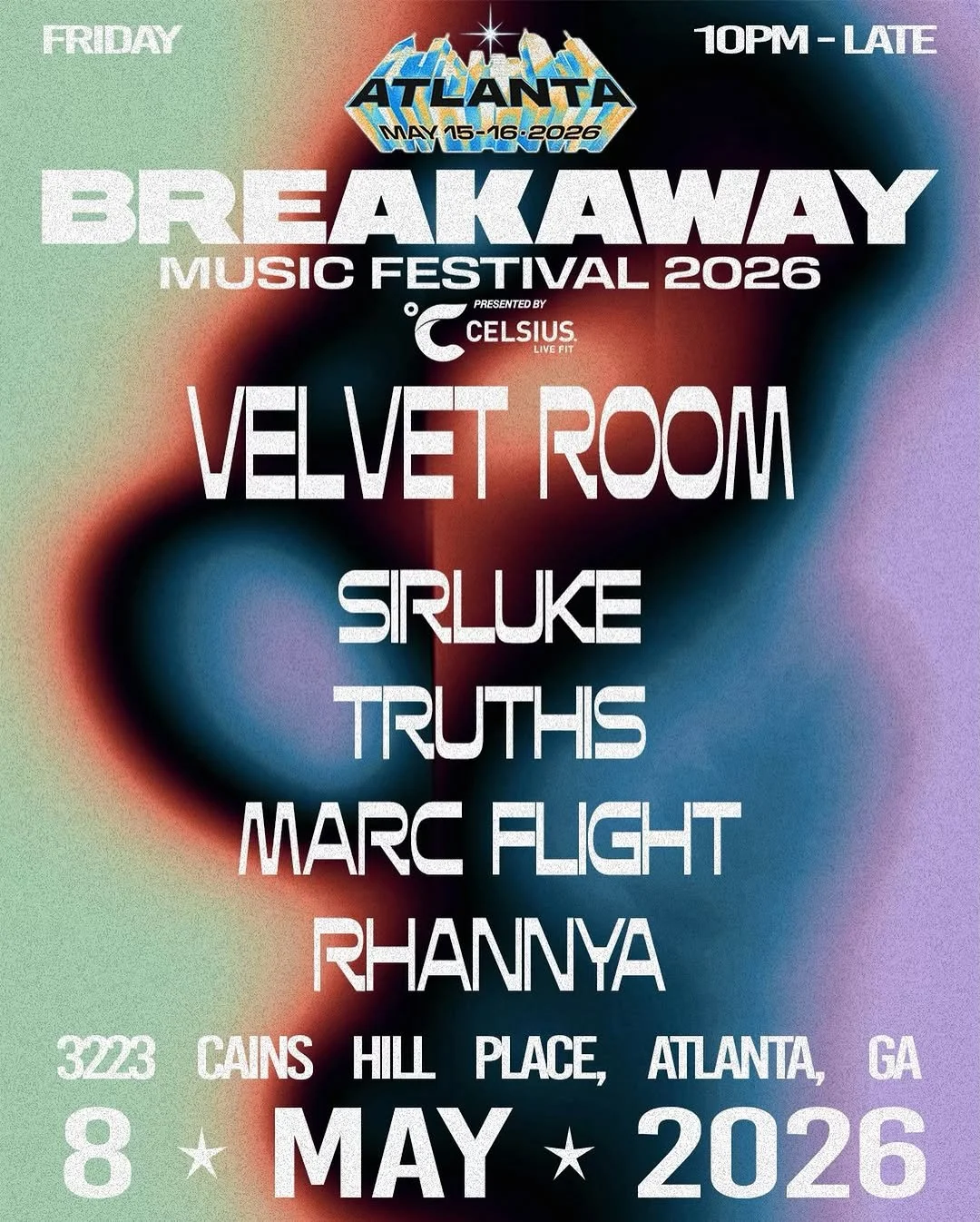 Velvet Room x Breakaway at Azzurra Friday, May 8, 2026