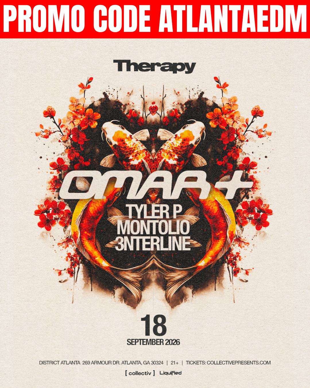 Omar+ at District Friday, Sep 18, 2026