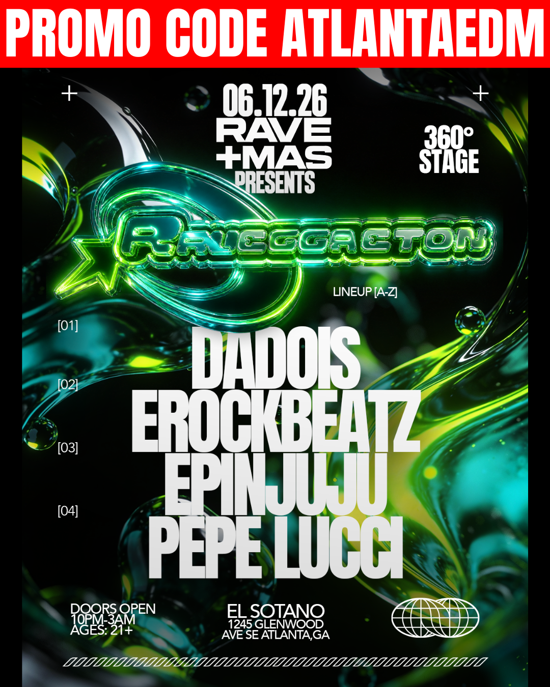 Raveggaeton at El Sotano Friday, Jun 12, 2026