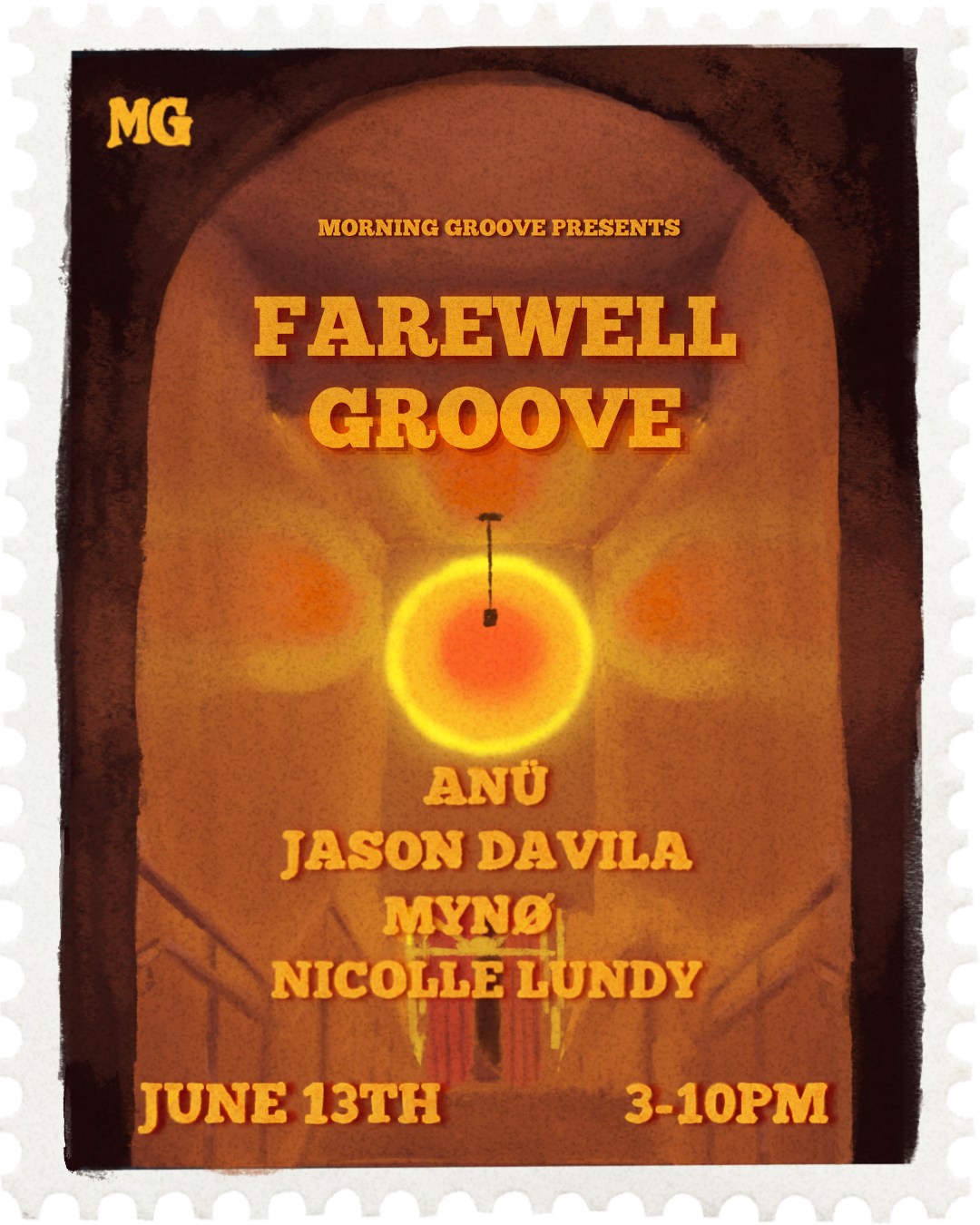 The Morning Groove: Farwell Groove at Palo Santo Saturday, Jun 13, 2026