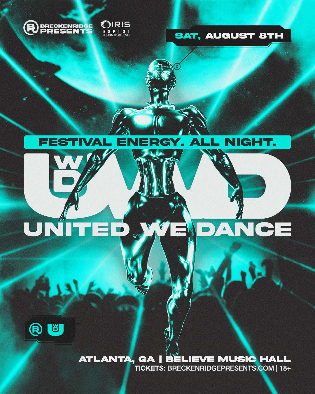 United We Dance at Believe Music Hall Saturday, Aug 8, 2026