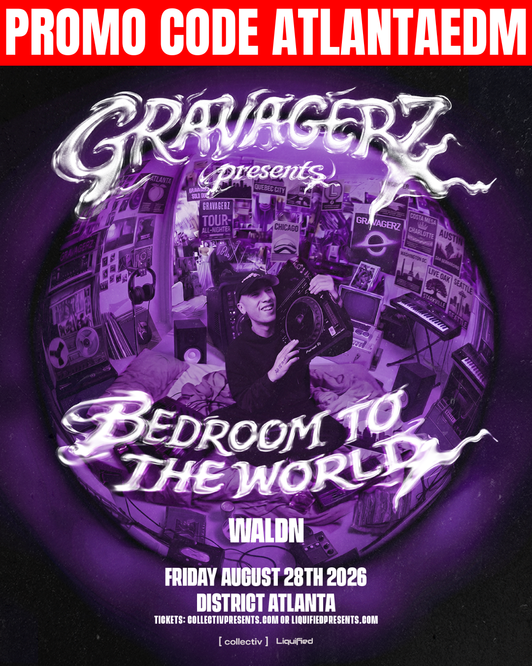 Gravagerz at District Friday, Aug 28, 2026