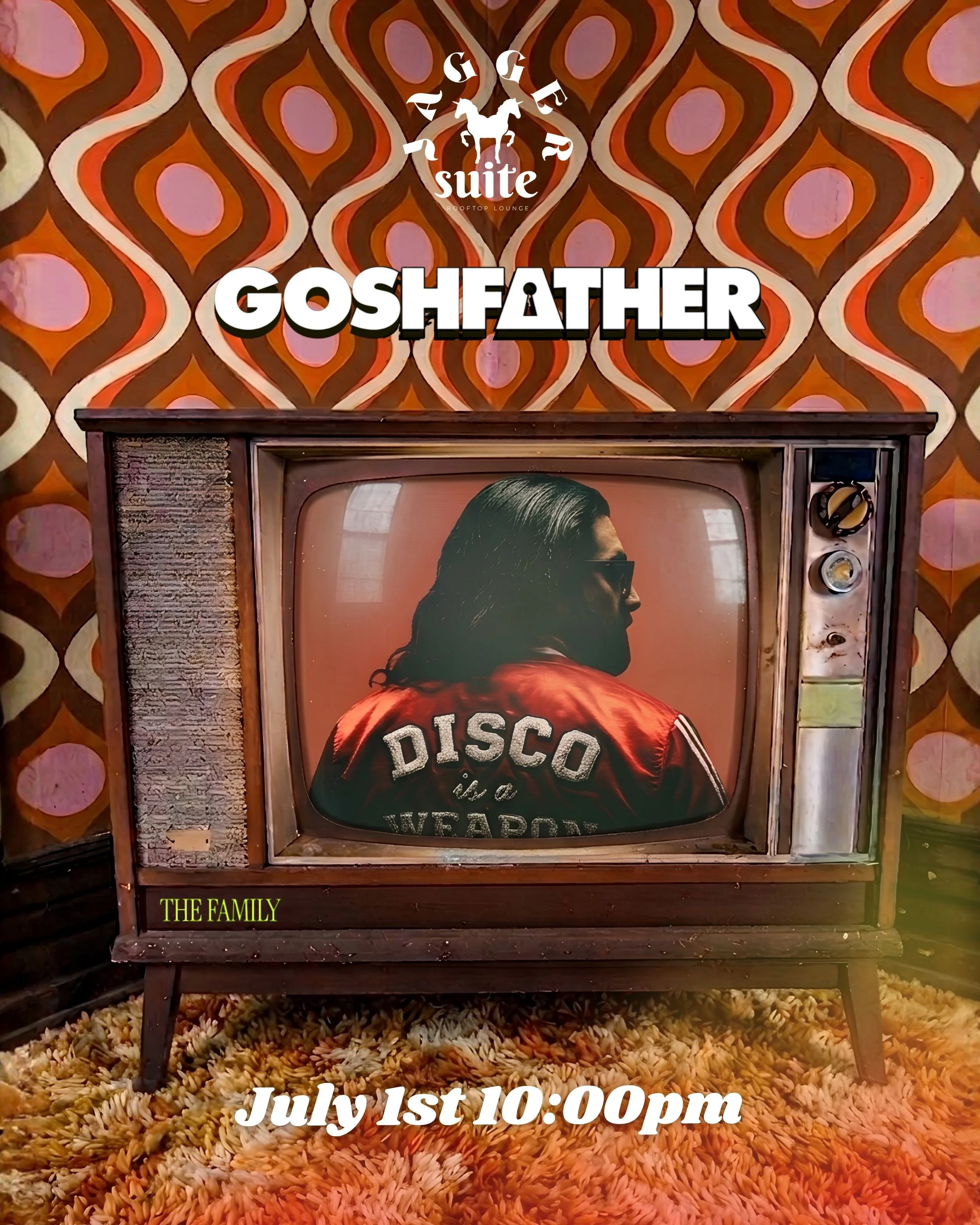 Goshfather at Jagger Suite Wednesday, Jul 1, 2026